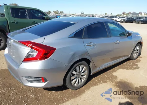 2018 Honda Civic Lx z USA, uszkodzony, nr VIN 2HGFC2F58JH602109